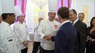 Jérôme Rigaud accueille ses homologues pour le dîner des chefs des chefs au Kremlin