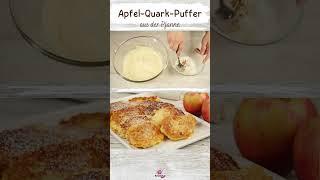 Apfel-Quark-Puffer - Apfelpüfferchen -  Quarkpuffer