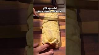 ham cheese rollbread #cooking #recipe #grill