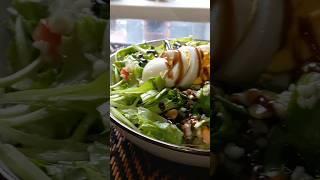 Лёгкий овощной салат с кускусом