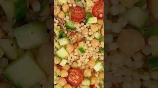 Zesty Couscous Salad | Easy Lunch Idea #shortvideo #short #lunchideas #foodiesofinstagram #shorts