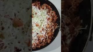 Simple and Quick Red Sauce Pasta Recipe... #youtube #youtubeshorts #food #foodie #subscribe #pasta