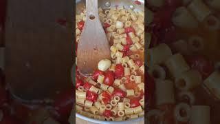 One pot tomato pasta