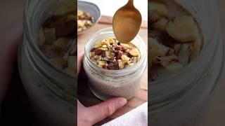 Banoffee Chia Pudding with Milky Date Caramel #vegan #plantbased