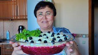 Очень вкусный салат ! Рецепт от сестры Гали Киев .