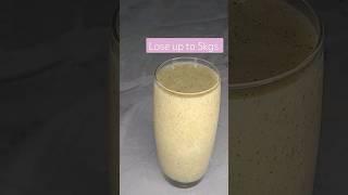 CHIA SEEDS BANANA SMOOTHIE FOR WEIGHT LOSS #smoothie #smoothierecipes #burnbellyfatfast #shorts
