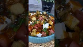 Салат с баклажанами-вкусно и быстро