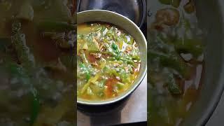 ডাটা আলু দিয়ে চিংড়ি মাছের রেসিপি | Data Aloo Diye Chingri Mach Recipe | Stem Amaranth with Shrimp