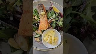 Salmon salad #deliciousfood #healthyfood #foodlover #australianfood #shortsfeed