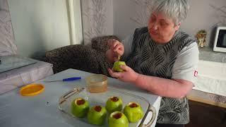 Медовые яблоки от доброй мамы по деревенски Вкусно кушаем и строим домик ПОДВАЛ ИЛЬИЧА
