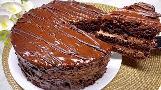 Мега шоколадный торт Прага тает во рту! Вы будете восторге! Просто и очень вкусно!