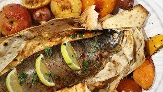 Форель в Лаваше - Армянская Кухня - Рыба в Духовке - Рецепт от Эгине - Heghineh Cooking Show