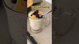 Chia Pudding #breakfast #recipe #food #chiapudding #shorts #viral #viralvideo #viralshorts #canada