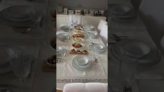 Misafir iftar menüsü davet sofrası