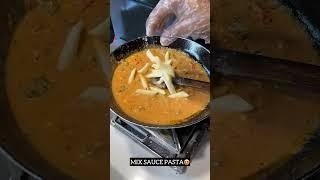 MIX SAUCE PASTA ????#trending #Indian street food #shorts #Foodie Point #viral