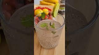 Chia Lemonade #healthyliving #chiaseeds #healthydrink #healthylifestyle #plantbased #cleaneating