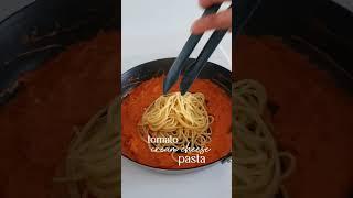 tomato cream cheese pasta #pasta #tomatosauce #asthetic #asmr  #asmrfood #foodrecipe #shortsfood