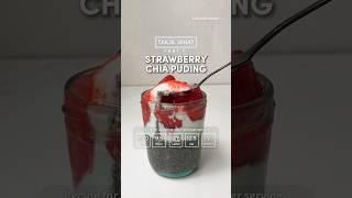 STRAWBERRY CHIA PUDDING RECIPE | IDE TAKJIL SEHAT