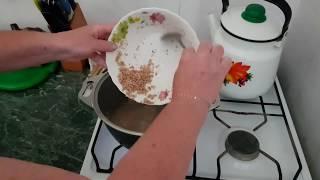 Простой рецепт пшенно-ячневой каши на воде