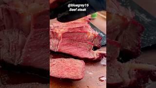 Beef steak #steak #cookingsteak #youtubeshorts #meat #steakdinner #steakrecipe