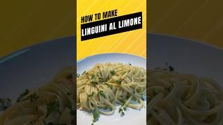 Linguini al Limone is made super fresh and easy to make!