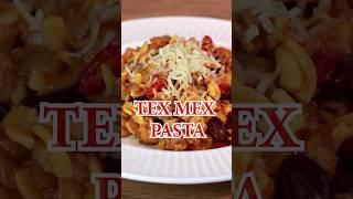 TEX MEX PASTA Chicken PASTA - schnelle Käsepasta mit Hähnchen #shorts