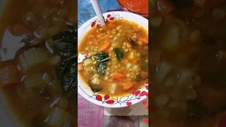 Sopa De Lentejas #recetas #méxicoenlamesa #comida
