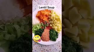 Delicious Healthy Lentil Soup #food #lunch #soup