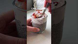Easy & heathy breakfast idea: Chia Pudding ???? #chiapudding #healthyrecipes #breakfastrecipe