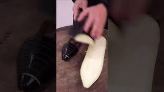 Amazing Eggplant cutting trick . Chinese style. #shorts #chefsufiyan #vairalvideo