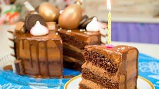 Мега Шоколадный Торт Моя Прага на мой День Рождения!  - Я - ТОРТодел!