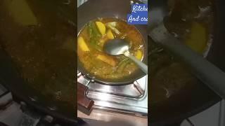 Fish Curry with Amaranth and Potato #shorts #shortvideo #fish  #cooking #recipe #homefood