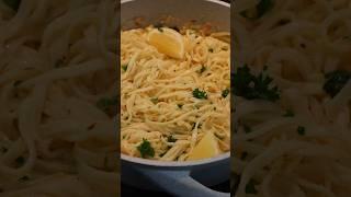 Lemon Garlic Pasta #food #recipe #pasta #cooking #yummy