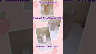 Magical Chia seeds/start your morning with this and see the results. Healthy drinks/for weight loss.